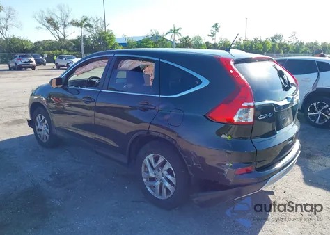 2015 Honda Cr-V Ex from USA, damaged, VIN 5J6RM4H51FL017765